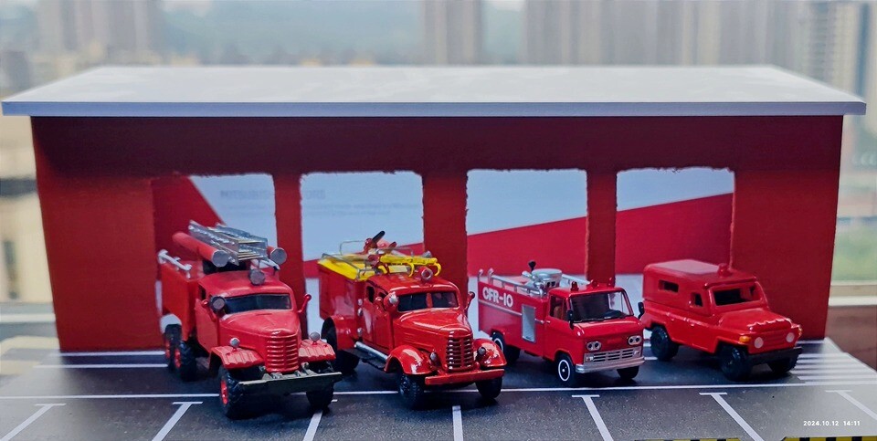 OCT 2024 XCARTOYS 1/64 Shanghai BJ130-CFR-10 Fire Engine