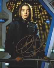 CLAUDIA CHRISTIAN SIGNED AUTHENTIC 'BABYLON 5' 8x10 PHOTO COA SEXY TV ACTRESS