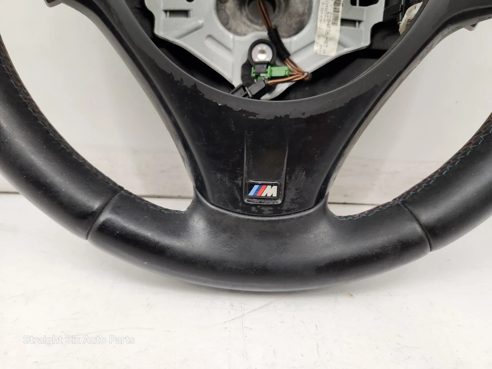 ✅ 08-13 OEM BMW M3 E90 E92 E93 DCT Volante Deportivo Cuero con Palancas de Cambio * Foto 2 de 4
