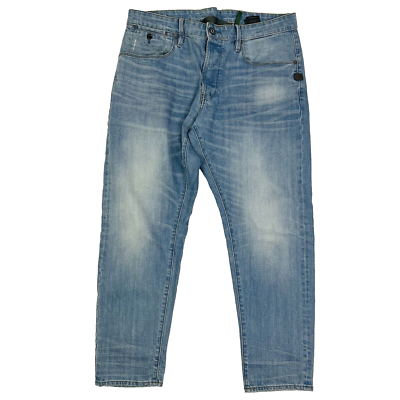 G Star RAW Loic Relaxed Tapered Cotton Elastane Jeans Mens Size 34X32