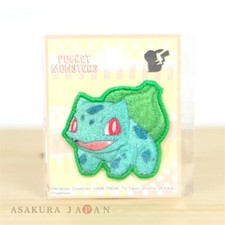 Pokemon Mini Embroidered Sew Iron On Patch Badge Bulbasaur From Japan