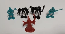 DFC Dragonriders of the Styx 1980s D&D Vintage Plastic Fantasy Figures Lot of 5
