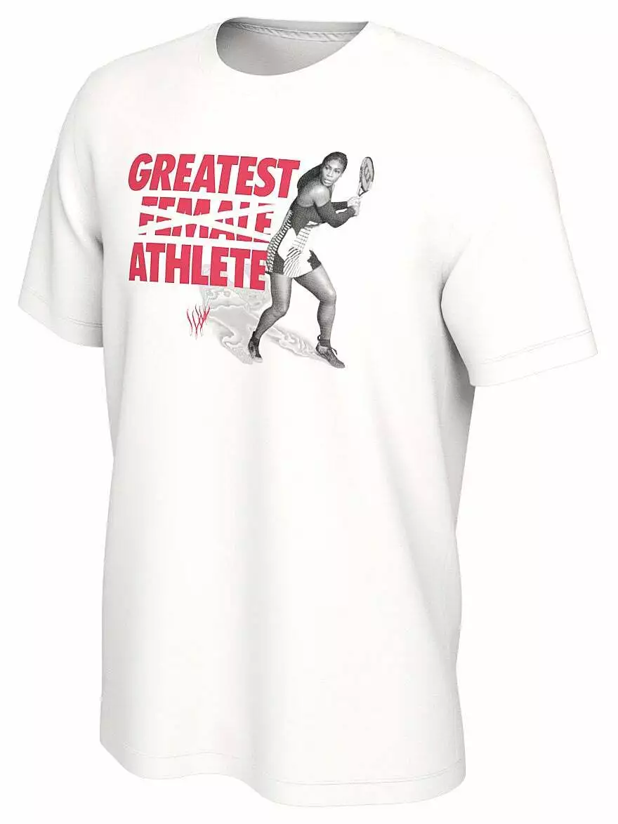 Serena williams best sale t shirt nike