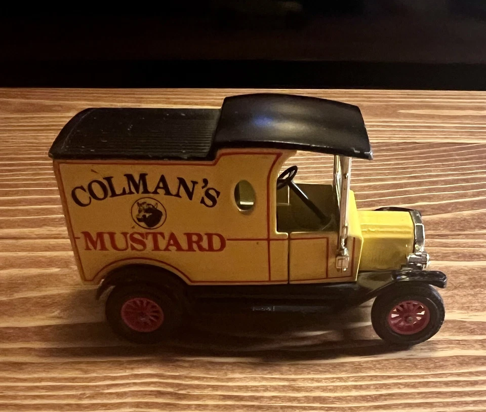 Vintage 1978 Matchbox Models Of Yesteryear 1912 Ford Model T Colman's Mustard  - Image 2 of 4