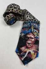 King Kong 1992 Tie American Films Classics Mens 100% Silk Necktie Made in USA