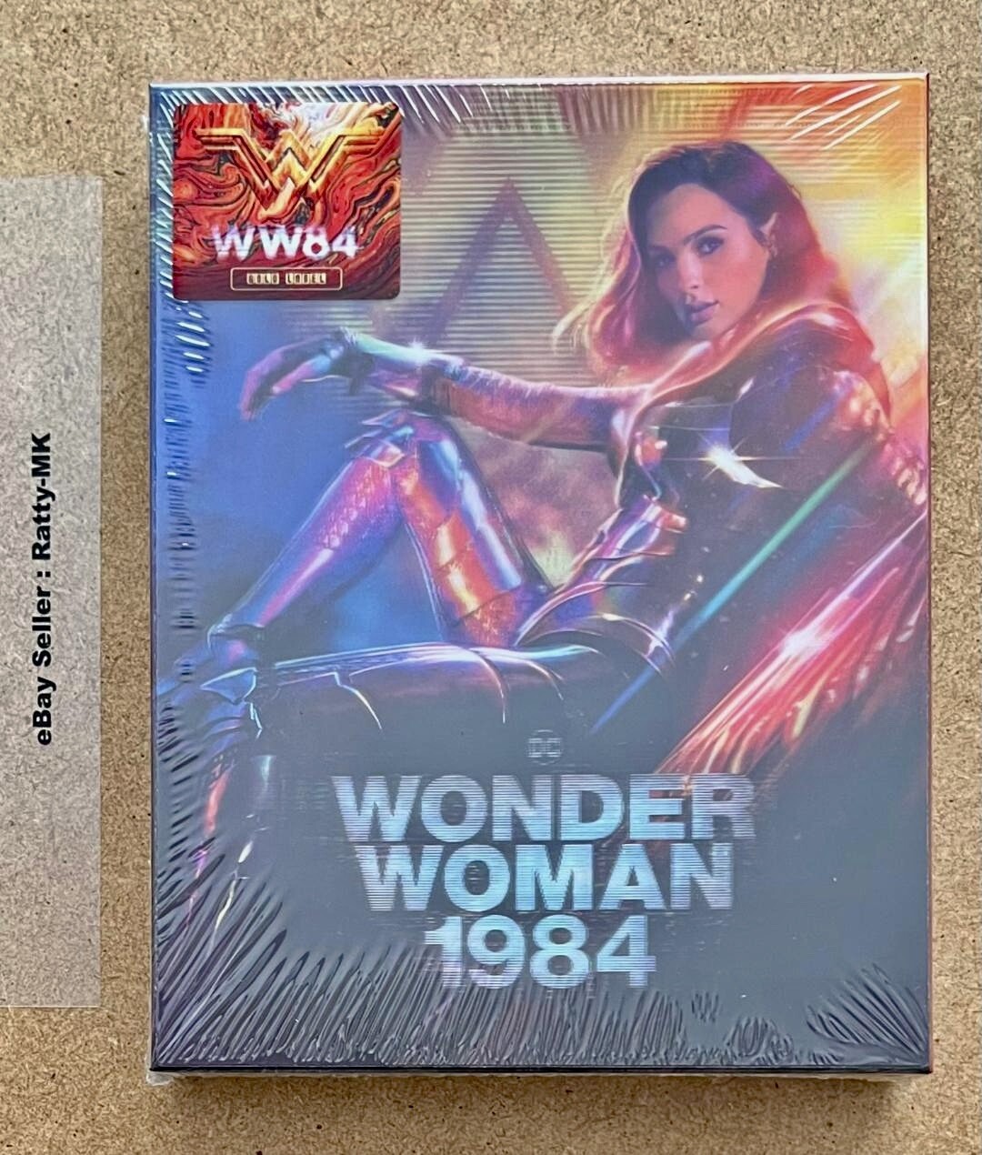 WONDER WOMAN 1984 - HDZETA GOLD LABEL 4K UHD LENTICULAR BLU RAY STEELBOOK - NEW