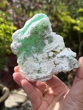Rough Chrysoprase Australian : Divine / Forgiveness / Compassion AAA+ 217g 63