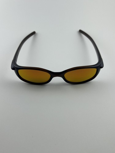 Oakley Four S Small Rootbeer Frame Fire Iridium Lens Blade Wesley Snipes XX - Picture 2 of 4