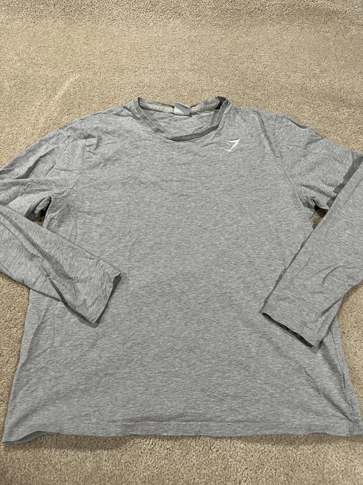 gymshark long sleeve casual gym training workout shirt