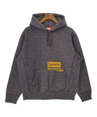 Sweat à acheter capuche Supreme gris x rouge bleu (motif floral) S 2200519209064
