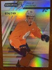 20-21 UD Synergy Hockey FX Rookie FXR-PB Philip Broberg /749