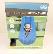 Equip Kid's Hanging Cocoon Chair Tree Swing Child Outdoor Seat Hangout Anywhere