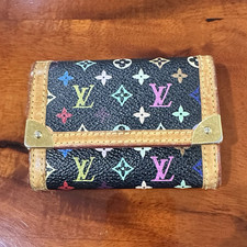 Louis Vuitton x Takashi Murakami Monogram Multicolore Porte-Monnaie Plat