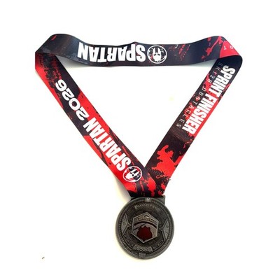 Spartan Race Sprint 5k Finisher Medal with Hex 2026 many available