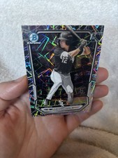 Bowman Chrome Colby Shelton BCP-144 1st Bowman Refractor Parallel White Sox