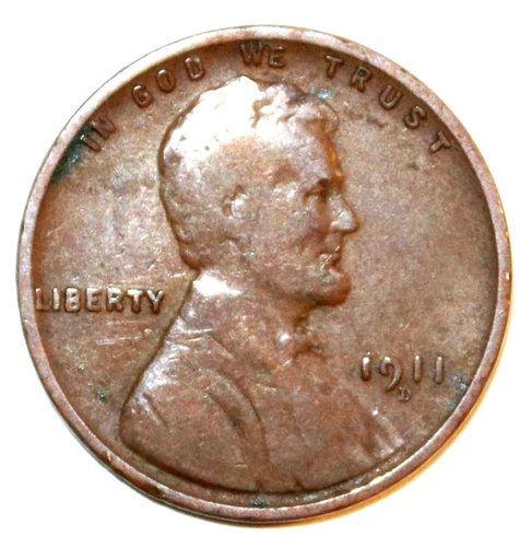 1911-D Lincoln Wheat Cent - Good - #0056E