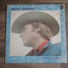 Johnny Hallyday - La Terre Promise - 12" vinyl LP album 