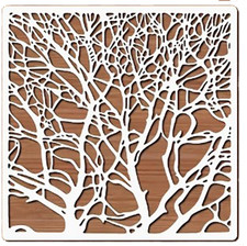 Reusable Birch Tree stencil for painting - Mylar - new - Free postage (2)