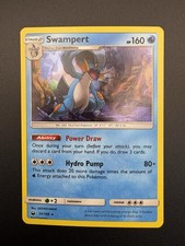 Pokémon TCG - Swampert 35/168 Cracked Ice Holo Deck Exclusive - NM