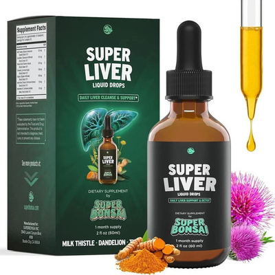 #ad SuperBonsai Liver Support with Milk Thistle Detox amp; Repair Supplement $8.89