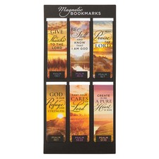 Colorful Inspirational Magnetic Scripture Bookmark Set for Men  Women: Bible