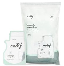Motif Medical Breastmilk Storage Bags 90 Count BPA Free Leak Proof