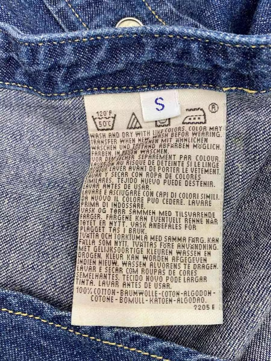 Levi's Long Sleeve Shirt, Size Small, Cotton, Indigo, Solid Color, 7205-1015 thumbnail 4