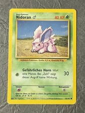 Pokémon TCG - Deutsch - Nidoran M - #55/102 - Base Set - 1999