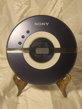 Sony Walkman D-EJ100 Blue Mega Bass G-Protection CD-R/RW Portable CD Player