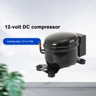 12V 24V DC Car Refrigeration Air Compressor Fridge Freezer Marine Solar QDZH25G
