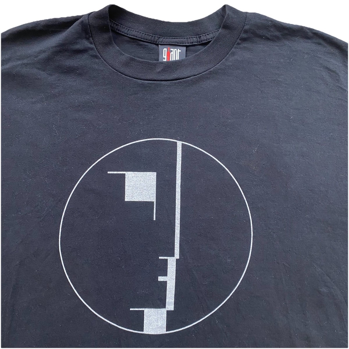 Vintage Bauhaus T Shirt Black XL Giant Tag 90s Goth Rock Band Tour