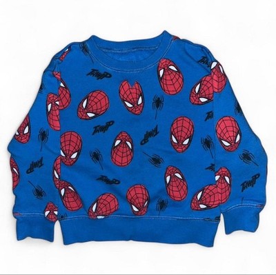 Spiderman Crewneck Sweatshirt Size 3T