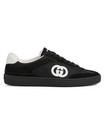 100% AUTHENTIC NEW MEN GUCCI NEW G74 BLACK CANVAS/SUEDE SNEAKER UK 11/US 12 — photo 2