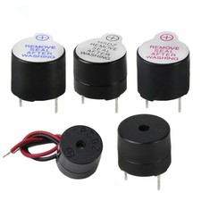 Aktive Buzzer Piepser Summer Ton Signalgeber Piezo 12mm 3V -12V für Alarmmeldung