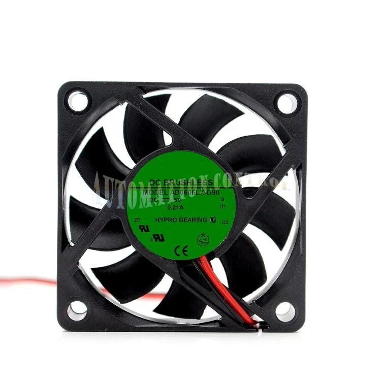 Für ADDA AD0605LX-D90 60*15mm DC5V 0,21A Server Festplatte Videorecorder Lüfter 2Pin