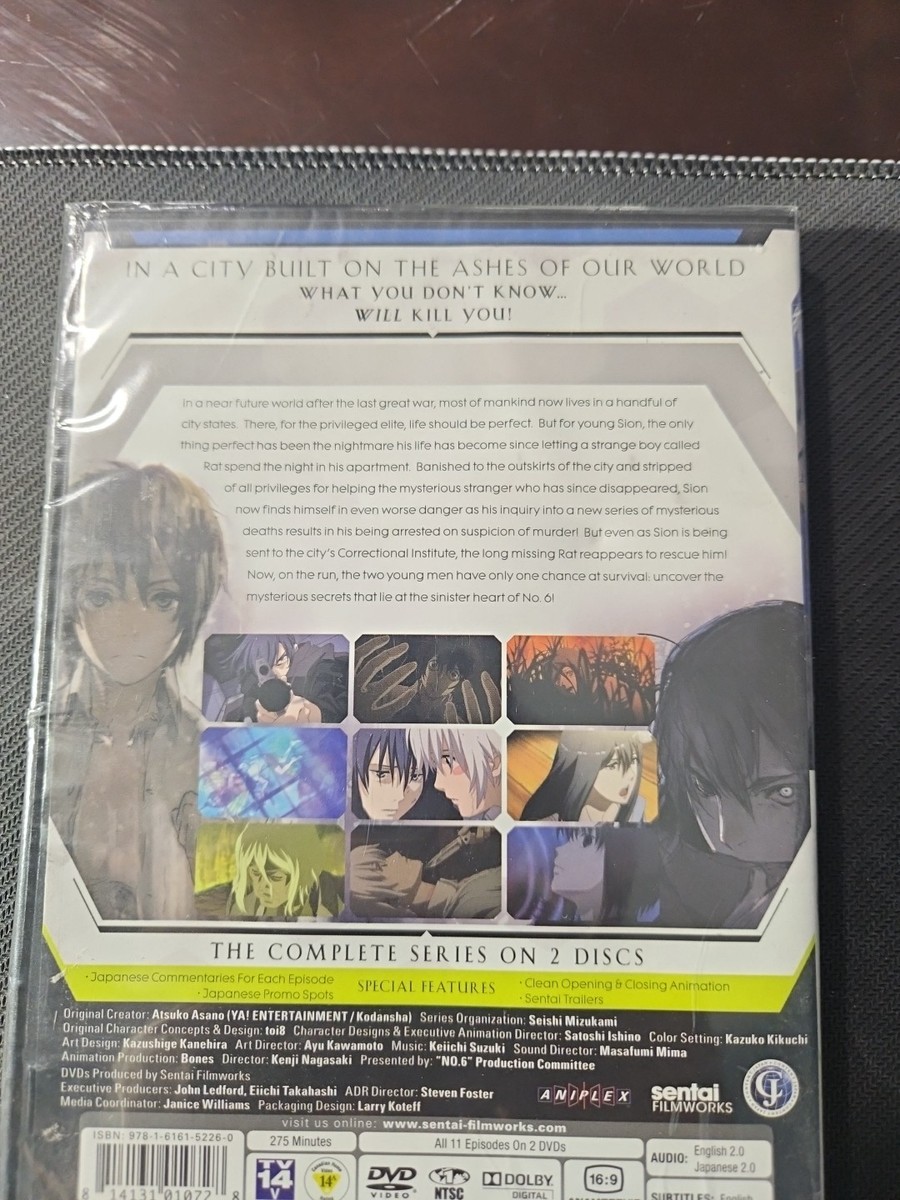No. 6: Complete Collection (DVD, 2012, 2-Disc Set) for sale