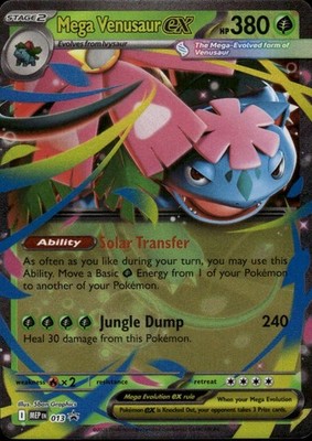 Mega Venusaur ex - Holo Promo ME: Mega Evolution Promo 013 NM