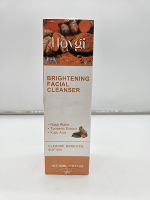 Hoygi Rose Water Turmeric Kojic Acid Soft Foam Brightening Facial Cleanser 100ML