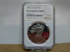 1992-S Proof American Silver Eagle Coin NGC PF69 Ultra Cameo