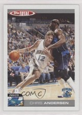 2004-05 Topps Total Chris Andersen #44 3c7