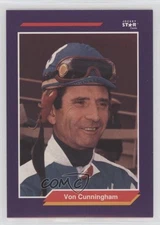 1992 Horse Star Jockey Star Cards Von Cunningham #57