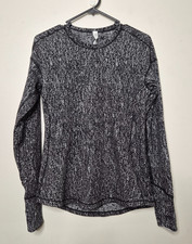 Lululemon Athletica Pullover Running L/S Top Tee Women's Size 6 Activewear