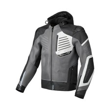 MOTORRADJACKE MACNA RISANT grau, schwarz