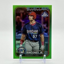 2024 Topps Pro Debut Gabriel Rincones Jr.  #PD-54 GREEN /99 Phillies