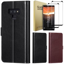 For Samsung Galaxy Note 9 Case Shockproof Leather Wallet Flip Stand Phone Cover