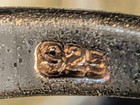 Vintage Sterling Silver 925 Ring & Stunning Turtle Trinket Box/Ring Holder Nice! — photo 4