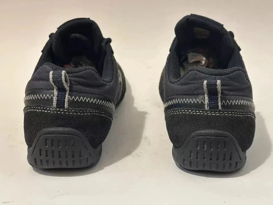 SLAM Herren Schuhe Gr. 40,5 Herrenschuhe Schnürschuhe Wildleder Leder blau - Bild 3 von 4