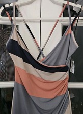 New! Sexy Maxi Wrap Dress Large Strappy Low-cut Boho Glamjelly It Girl #220