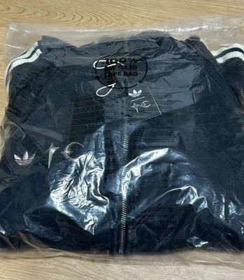 Adidas x Thug Club Teamgeist Sweat Hooded Zip Up Black KC2209