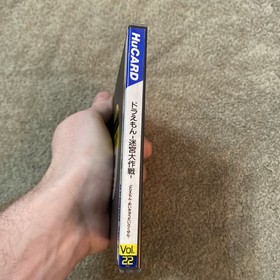 Doraemon PC Engine HuCard Meikyuu Daisakusen with Manual Japanese Version